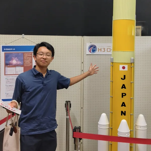 小出 龍之介（鹿児島大学 SATSUMAロケット研究会）の顔写真